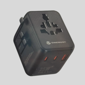 ONEMUST TC25 25W GaN III Universal Travel Charger Adapter Worldwide Plug