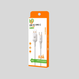 HUD PD-20 USB to Type-C 120W Fast Charging Data Cable 1M 5A