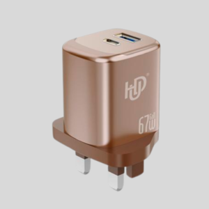 HUD PD-17 67W GaN Fast Charger UK Plug Multi Port